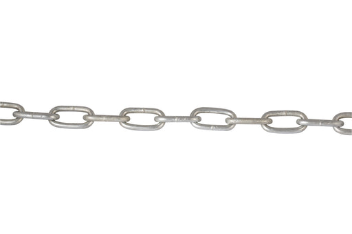 Welded Short Link Chain - Unplated Steel - 10m Box