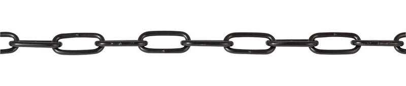 Welded Long Link Chain - Unplated Steel - 10m Box