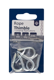 Rope Thimbles - Zinc Plated