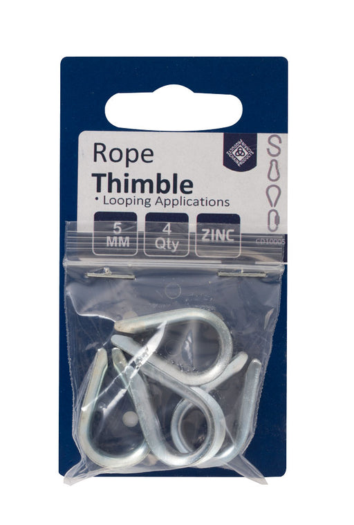 Rope Thimbles - Zinc Plated