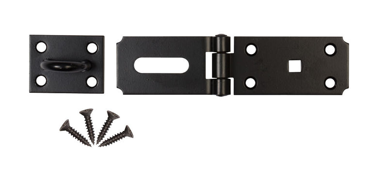 Hasp & Staple 185mm Heavy Duty - Zinc Plated