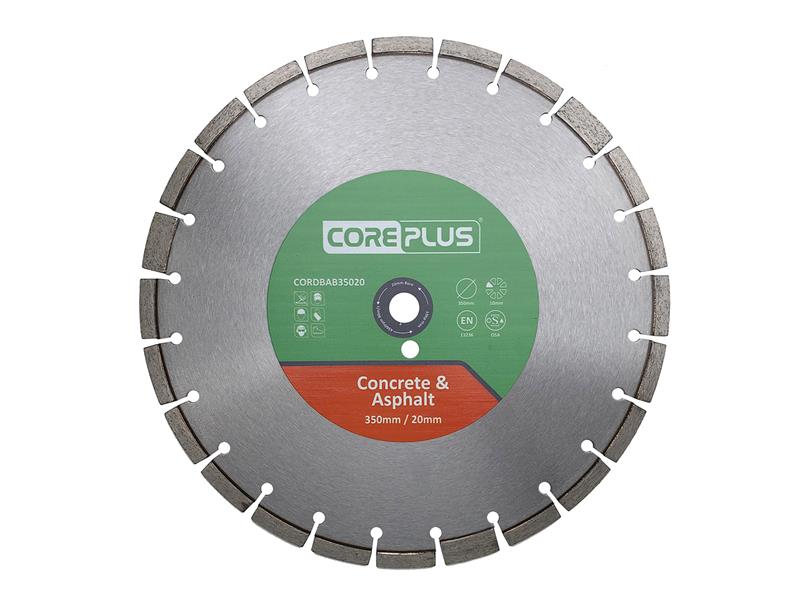 CorePlus Diamond Blade 350mm Heavy Duty Quality