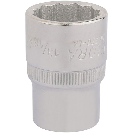 Draper Elora Bi-Hexagon Socket, 1/2" Sq. Dr., 13/16" 24434 Draper - Town Tools 