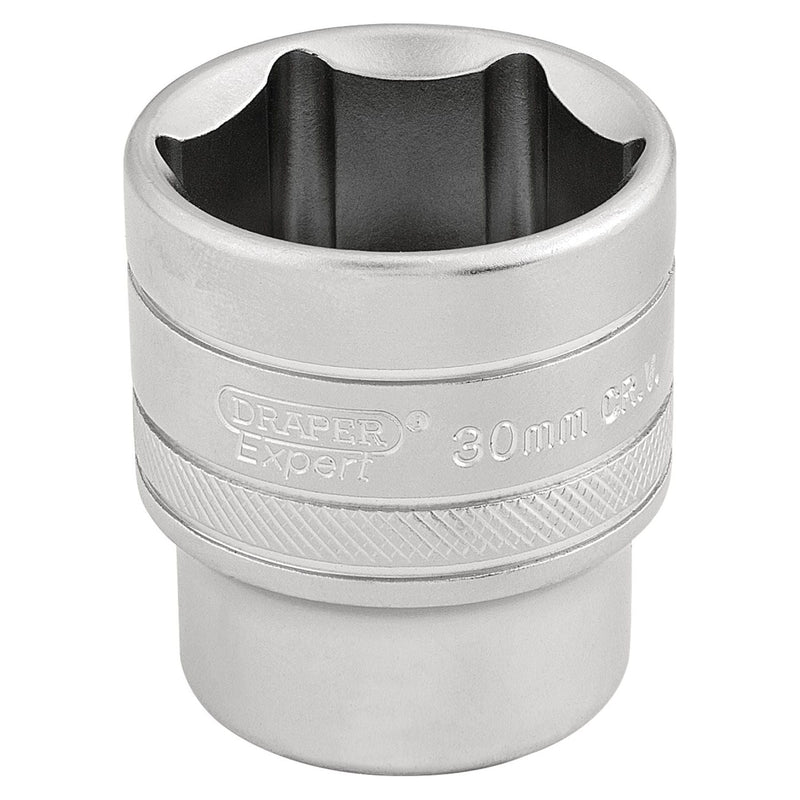 Draper 6 Point Metric Socket, 1/2" Sq. Dr., 30mm 16620 Draper - Town Tools 