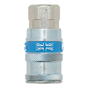 Draper 1/4" BSP Taper Female Thread Vertex Air Coupling (Sold Loose) Draper - Town Tools