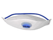 Scan Tri Fold Valved Disposable Mask FFP2 (Pack 3) Scan - RockBottom Nothampton