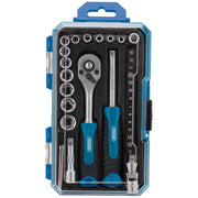 Draper Socket Set, 1/4" Sq. Dr. (35 Piece) 04777 Draper - Town Tools 