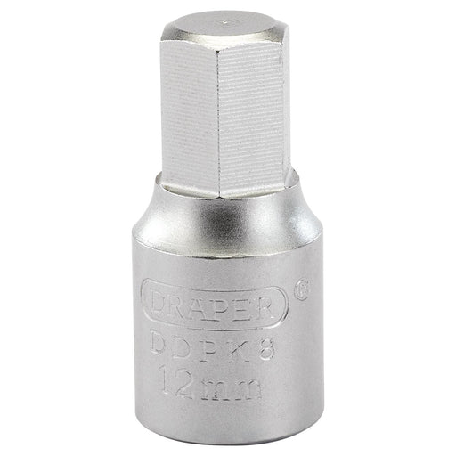 Draper Hexagon Drain Plug Key, 3/8 Sq. Dr., 12mm 38326 Draper - Town Tools 