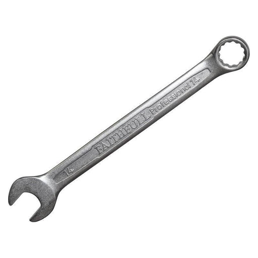 Faithfull Combination Spanner CV Satin Finish 14mm Faithfull - RockBottom Northampton