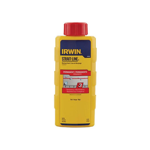 Irwin® Strait-Line® Chalk Refill Red 227g (8oz) IRWIN® STRAIT-LINE® - RockBottom Northampton