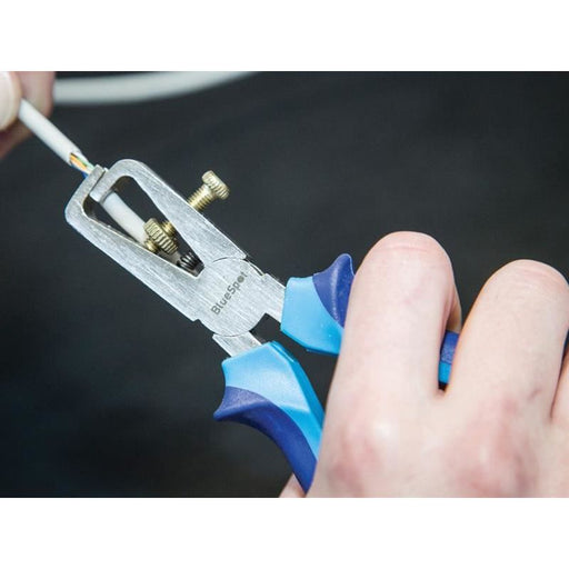 Bluespot Tools Wire Stripping Pliers 150mm BlueSpot Tools - RockBottom Northampton