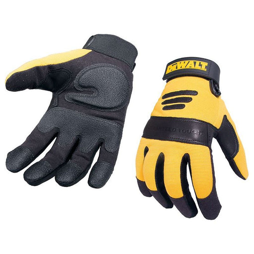 Dewalt Power Tools Synthetic Padded Leather Palm Gloves - Large DeWALT Power Tools - NorthantsTrade Northampton