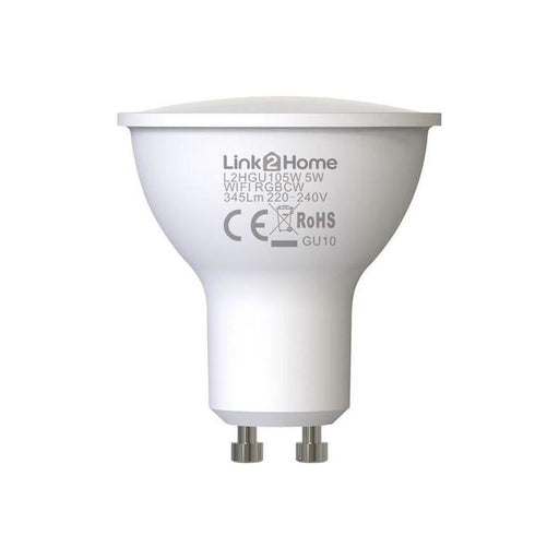 Link2Home Gu10 Wi-Fi Led Lamp With Rgb Pack 4 Link2Home - RockBottom Northampton