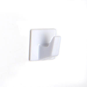Self Adhesive Square Hook Large White