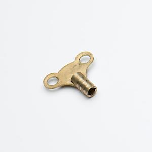 Solid Brass Easigrip Radiator Key