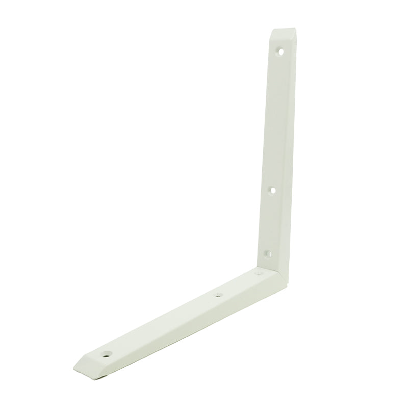200Mm White Mitred Shelf Brackets 100Kg