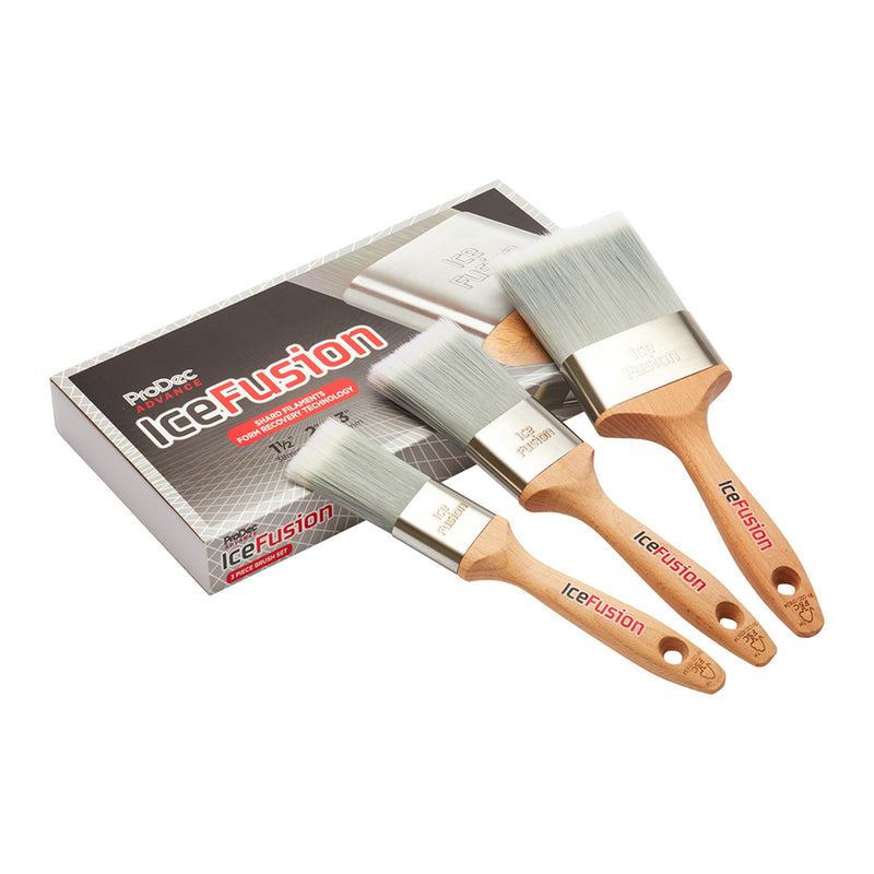 ProDec Advance 3pc Ice Fusion Paint Brush Set