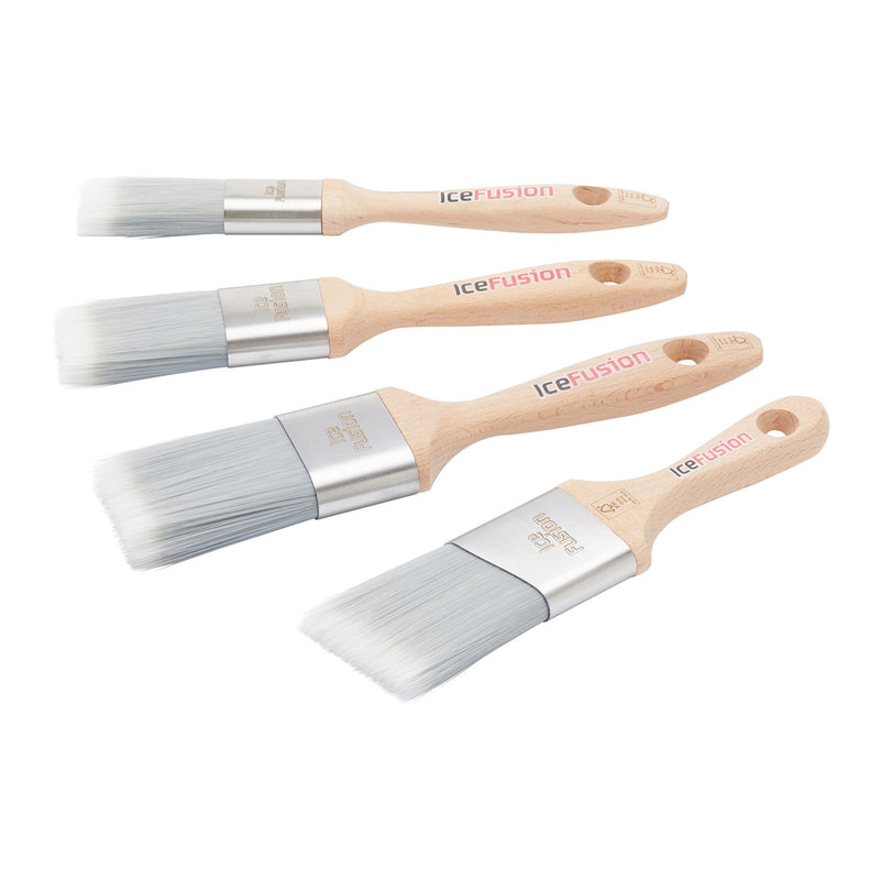 ProDec Advance 3pc Ice Fusion Paint Brush Set + Free 2" Woodworker Brush