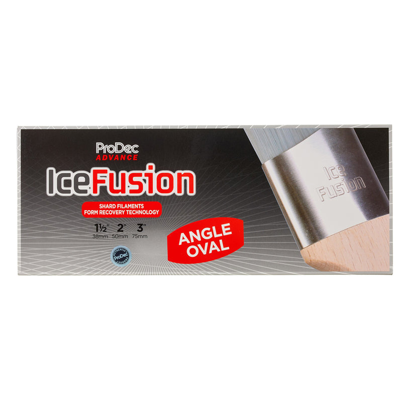 ProDec Advance 3pc Ice Fusion Angle Oval Paint Brush Set