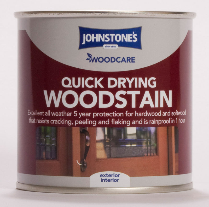 Johnstone's Woodcare Quick Drying Woodstain 250ml Antique Pine