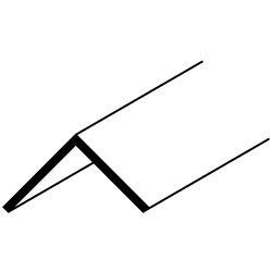 Easyfix 19mm Angle - 12 x 2.44m White