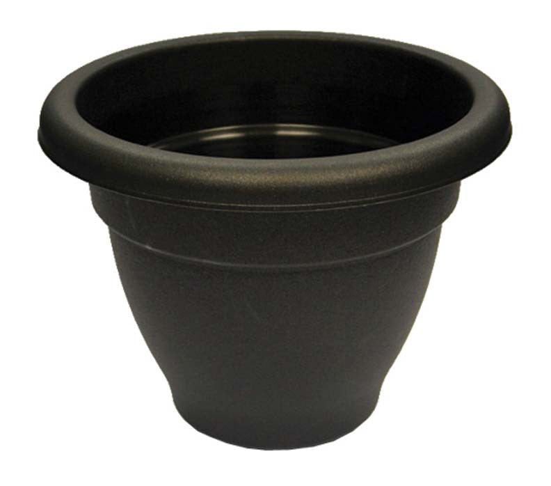 Winchester Round Bell Pot Ebony 40cm