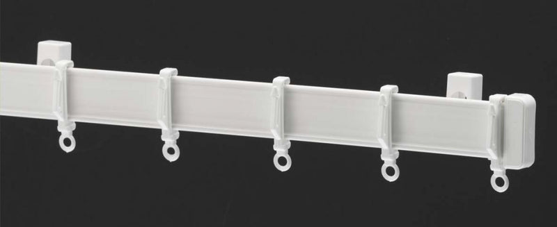 Harrison Drape Standard Drape Curtain Track 240cm White