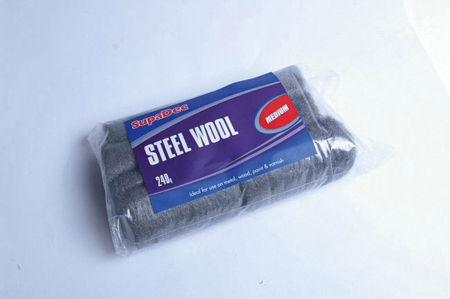 SupaDec Steel Wool 240g Medium