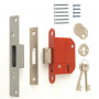 Era Fortress Mortice Deadlock Brass 76mm