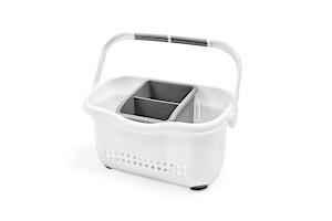 Addis Sink Caddy White and Grey