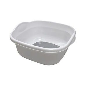 Addis Soft Touch Washing Up Bowl White and Grey
