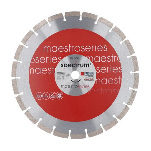 OX TC10 STANDARD GENERAL PURPOSE DIAMOND BLADE 300MM