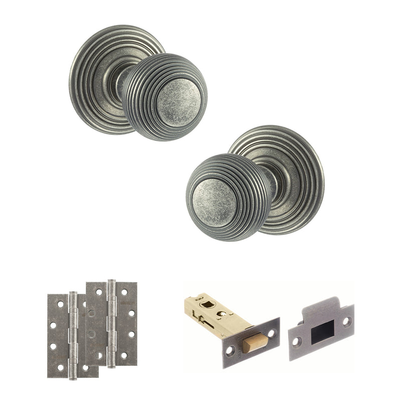 Distressed Silver