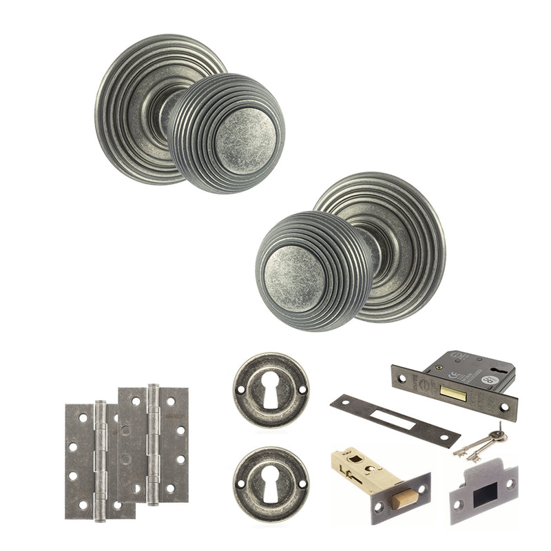 Distressed Silver