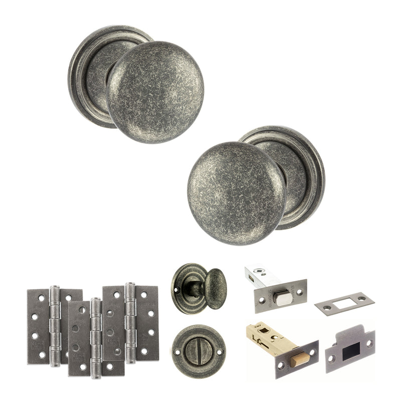 Distressed Silver