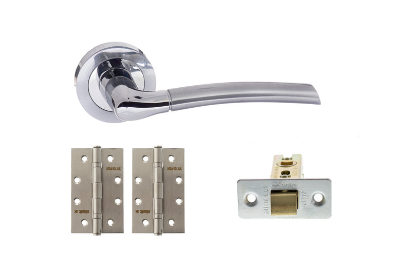 Satin Chrome/Polished Chrome