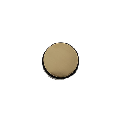 Atlantic Cylinder Premium Floor Mounted Door Stop - Polished Brass