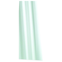 Croydex Textile Shower Curtain - Plain Polyester White