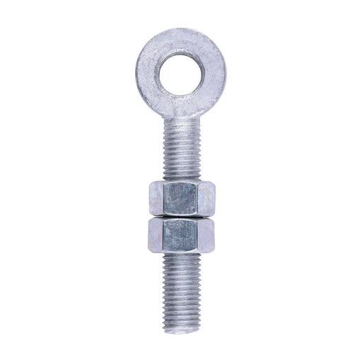 TIMCO Adjustable Gate Hinge Eyes with Nuts Hot Dipped Galvanised — Single