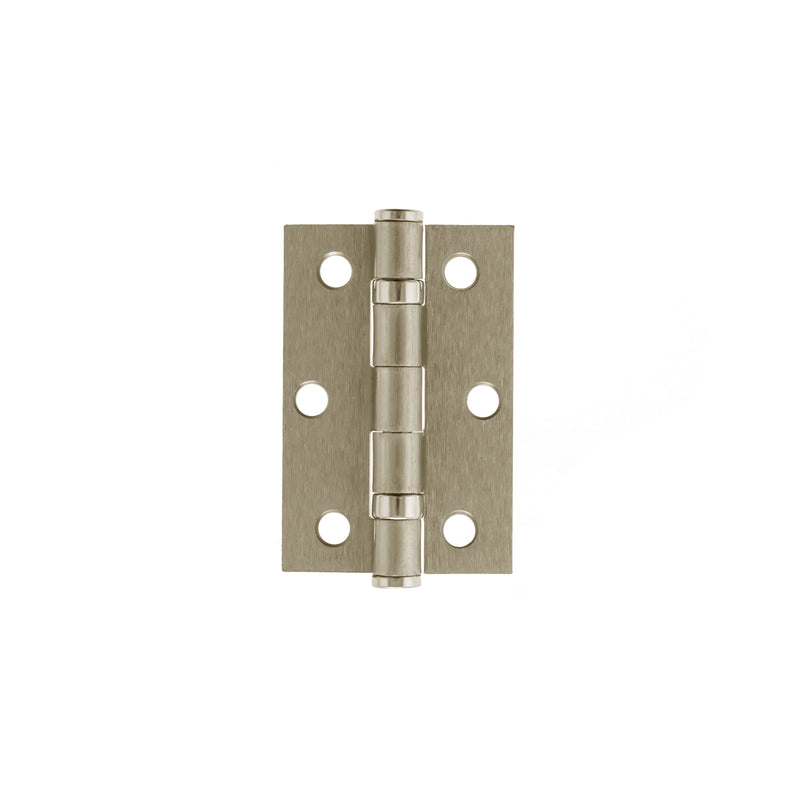 Atlantic Ball Bearing Hinges 3" x 2" x 2mm - Satin Nickel