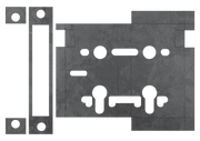 Atlantic Bathroom Lock Intumescent Lock Kit FD60 2mm