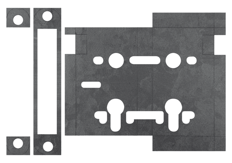 Atlantic Bathroom Lock Intumescent Lock Kit FD60 2mm