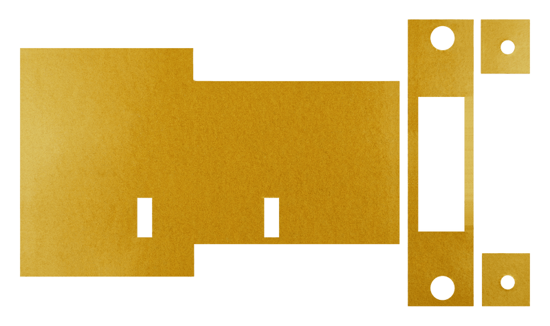 Atlantic Deadlock - 3LK Intumescent Lock Kit FD30 1mm