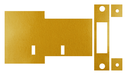 Atlantic Deadlock - 3LK Intumescent Lock Kit FD30 1mm