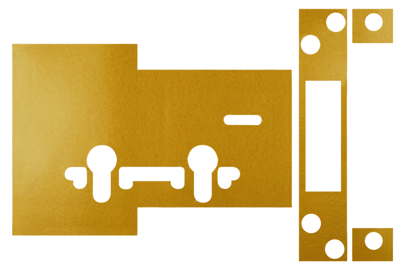 Atlantic Deadlock - Euro & 5LK Intumescent Lock Kit FD30 1mm
