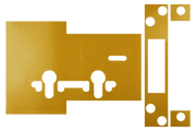 Atlantic Deadlock - Euro & 5LK Intumescent Lock Kit FD60 2mm