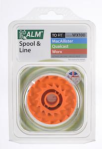 ALM WX100 Trimmer Spool & Line for Qualcast, Worx & McGregor
