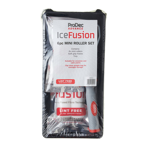 ProDec Advance 6pc Ice Fusion 4" Mini Roller Set