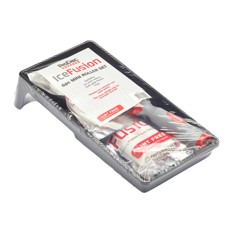 ProDec Advance 6pc Ice Fusion 4" Mini Roller Set