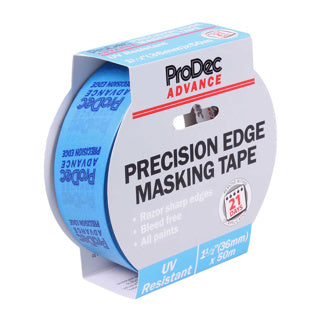 ProDec Advance 1.5" x 50m UV Resistant Precision Edge Masking Tape